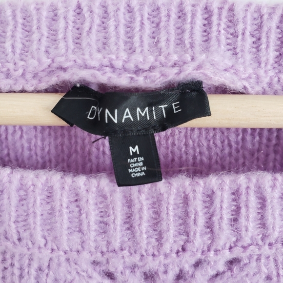 Dynamite lilac knit sweater - Picture 3 of 6